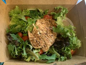 Grilled Country Salad. This came with bread as well! at Freesoulcaffe in Tustin