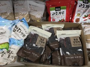 Dry groceries   at Chun Ching Market in Gainesville