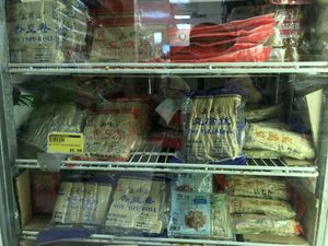 Rare tofu varieties  at Chun Ching Market in Gainesville