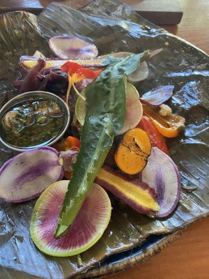 Vegan tamal   at Castro's in Honolulu