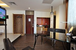 Deluxw Twin Room at City Home Hostel in Hualien