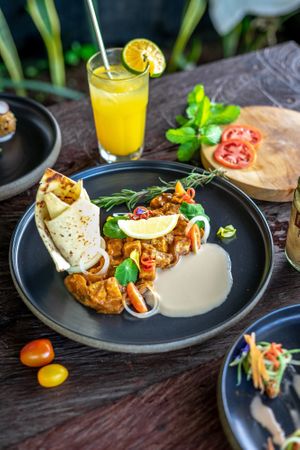 Tofu Tikka Masala at Sayavegan in Kuta