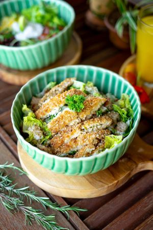 Caesar Salad at Sayavegan in Kuta