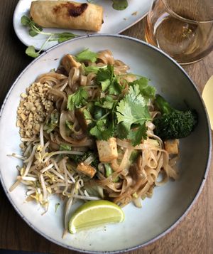 Vegan Pad Thai 🌱✨ delicious 😋   at Kiin Kiin Aarhus in Aarhus