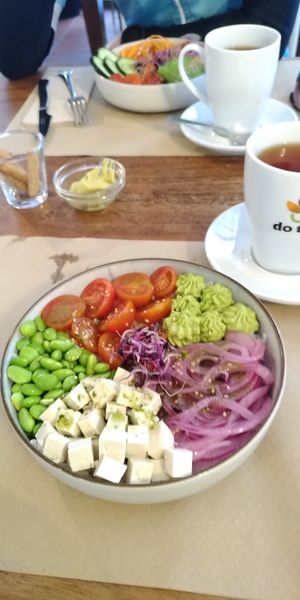 Poke bowl at La Rambla in Lloret De Mar