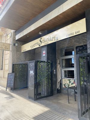 Outside  at Tierra Solidaria in Alicante