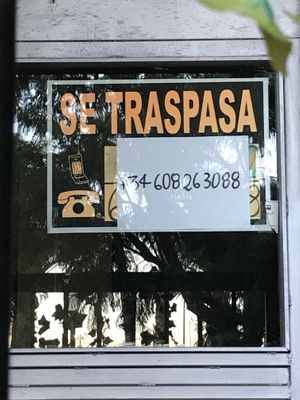 No longer open shit down and for rent 🥲 at Tierra Solidaria in Alicante