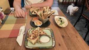 Food at Noja in Prizren