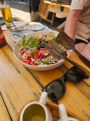 Mixed salad at Noja in Prizren
