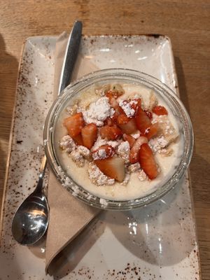 vegan dessert  at 60 Seconds to Napoli in Essen