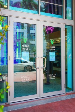 Our South Beach location in the prominent South of Fifth neighborhood. at SoBe Vegan in Miami Beach