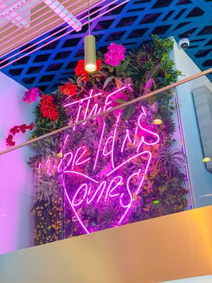 The world is ours! at SoBe Vegan in Miami Beach