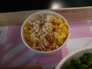 Mac and Cheese at SoBe Vegan in Miami Beach