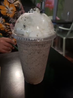 Cookies and Cream shake at SoBe Vegan in Miami Beach