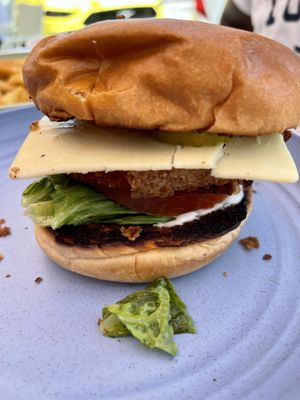 Chickn sandwich  at SoBe Vegan in Miami Beach