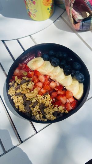 Açaí bowl  at SoBe Vegan in Miami Beach
