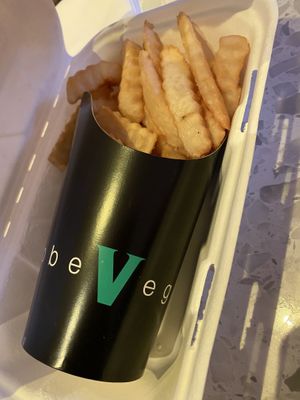Fries  at SoBe Vegan in Miami Beach