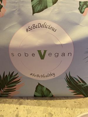 Bag  at SoBe Vegan in Miami Beach