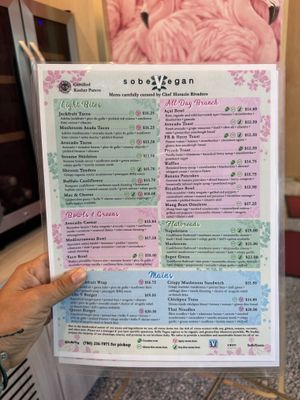   at SoBe Vegan in Miami Beach