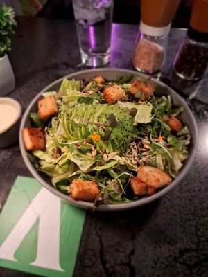 Avocado Caesar at SoBe Vegan in Miami Beach