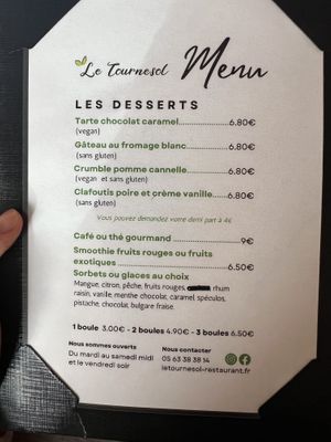   at Le Tournesol Cuisine Vegetarienne in Albi