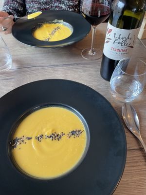 Velouté vegan  at Le Tournesol Cuisine Vegetarienne in Albi