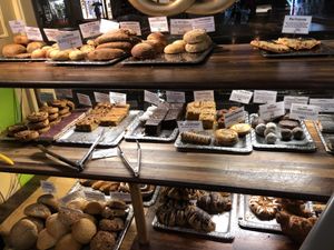 Seen from inside  at Landbageriet - Naturbageriet in Copenhagen