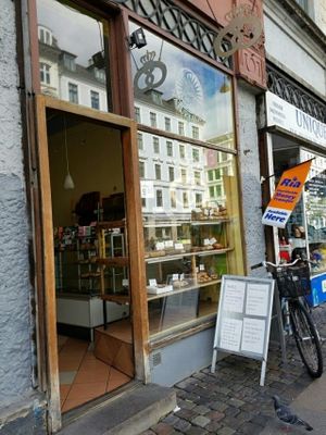 outside at Landbageriet - Naturbageriet in Copenhagen