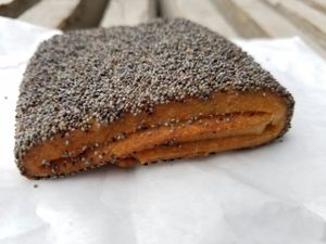 traditional vegan danish at Landbageriet - Naturbageriet in Copenhagen