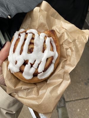 Cinnamon swirl   at Landbageriet - Naturbageriet in Copenhagen