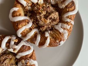 nuts pastry at Landbageriet - Naturbageriet in Copenhagen