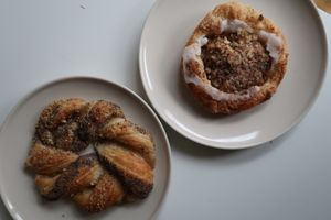 pastry at Landbageriet - Naturbageriet in Copenhagen