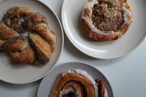 pastry at Landbageriet - Naturbageriet in Copenhagen