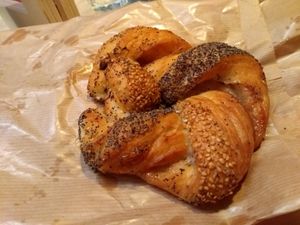 Frøsnapper at Landbageriet - Naturbageriet in Copenhagen