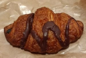 Vegan Chocolate Croissant at Landbageriet - Naturbageriet in Copenhagen