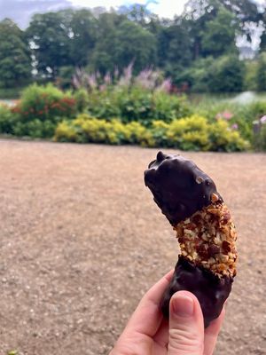 Chocolate, Marzipan, and Nuts at Landbageriet - Naturbageriet in Copenhagen