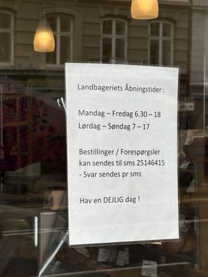   at Landbageriet - Naturbageriet in Copenhagen