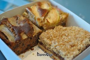 banana pear cake, apple cakes at Landbageriet - Naturbageriet in Copenhagen