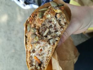 Amazing bread!!! at Landbageriet - Naturbageriet in Copenhagen