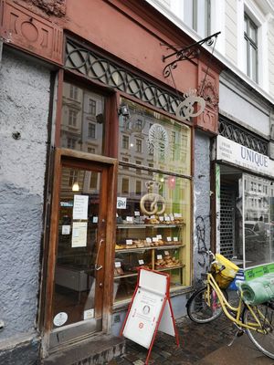 Outside at Landbageriet - Naturbageriet in Copenhagen