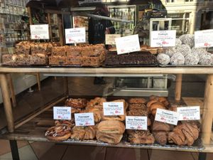 All vegan! at Landbageriet - Naturbageriet in Copenhagen