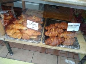 Croissants at Landbageriet - Naturbageriet in Copenhagen