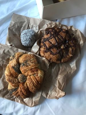 vegan pastry at Landbageriet - Naturbageriet in Copenhagen