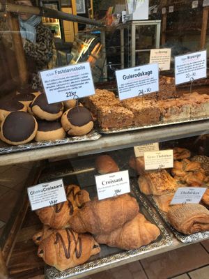 vegan pastry at Landbageriet - Naturbageriet in Copenhagen