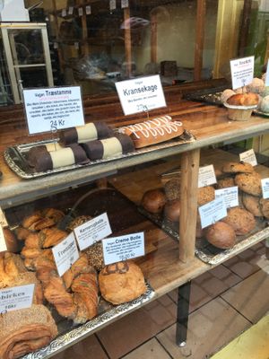 vegan pastry at Landbageriet - Naturbageriet in Copenhagen