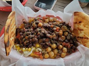 St Joseph's salad at High & Dry Grill in Dunedin