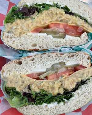 Chickpea Tunah Sandwich at Sarasota Vegan Deli in Sarasota