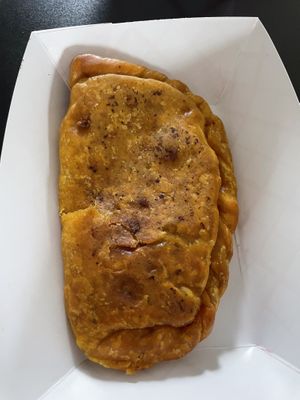 Vegan empanadas  at Sarasota Vegan Deli in Sarasota
