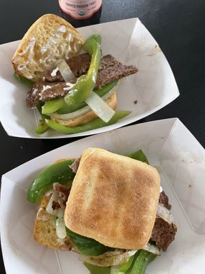 Gluten free bread sandwich  at Sarasota Vegan Deli in Sarasota