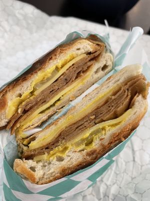 Cubano at Sarasota Vegan Deli in Sarasota